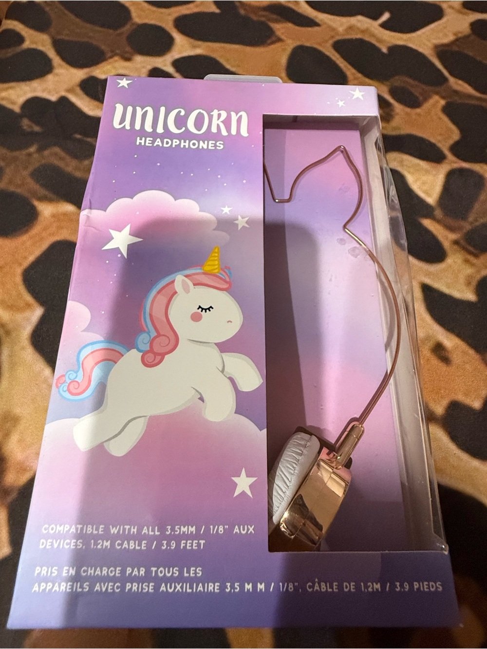 Unicorn Headphones for Kids - Pink/Rose Gold